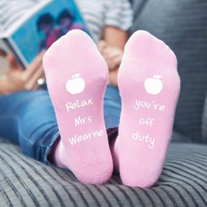 Personalised Teachers Socks
