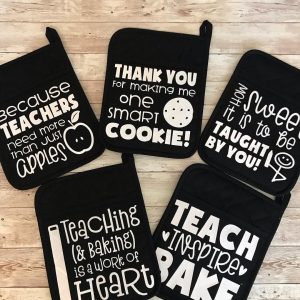 Teacher Oven Mitts