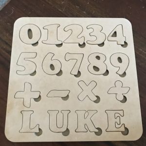 Kids personalised name puzzles
