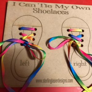 I can tie my shoelaces