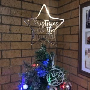 Personalised Christmas Tree Topper