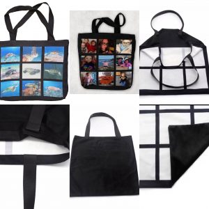 Personalised photo tote bags