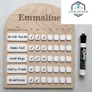 Personalised Kid's Reward Chart