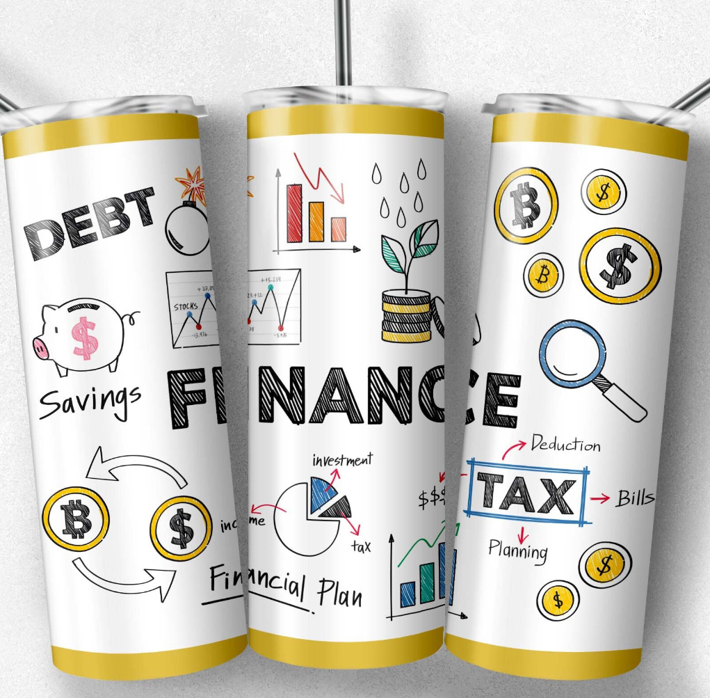 Finance/Accountant 20oz tumbler Sterling Laser Designs